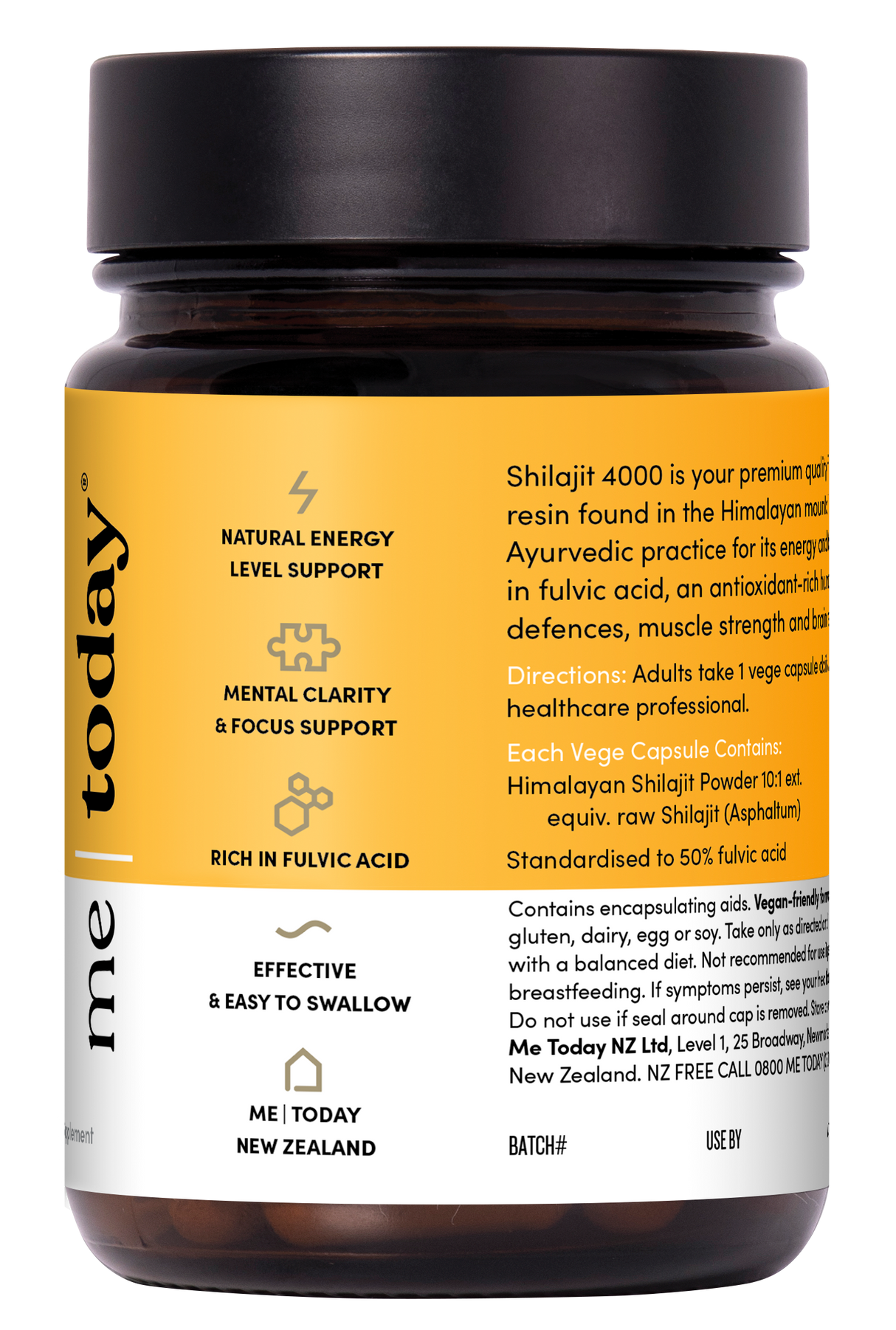 Me Today High Dose Shilajit 4000 mg