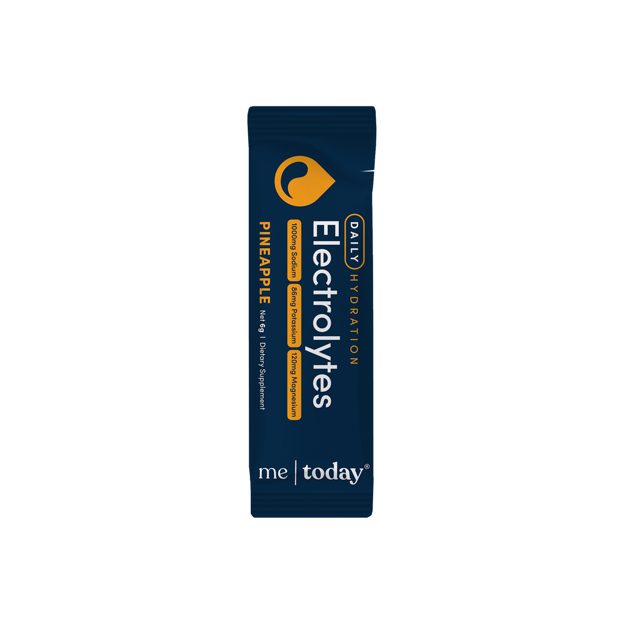 Me Today Daily Hydration Electrolytes Pineapple 25x6g 150g