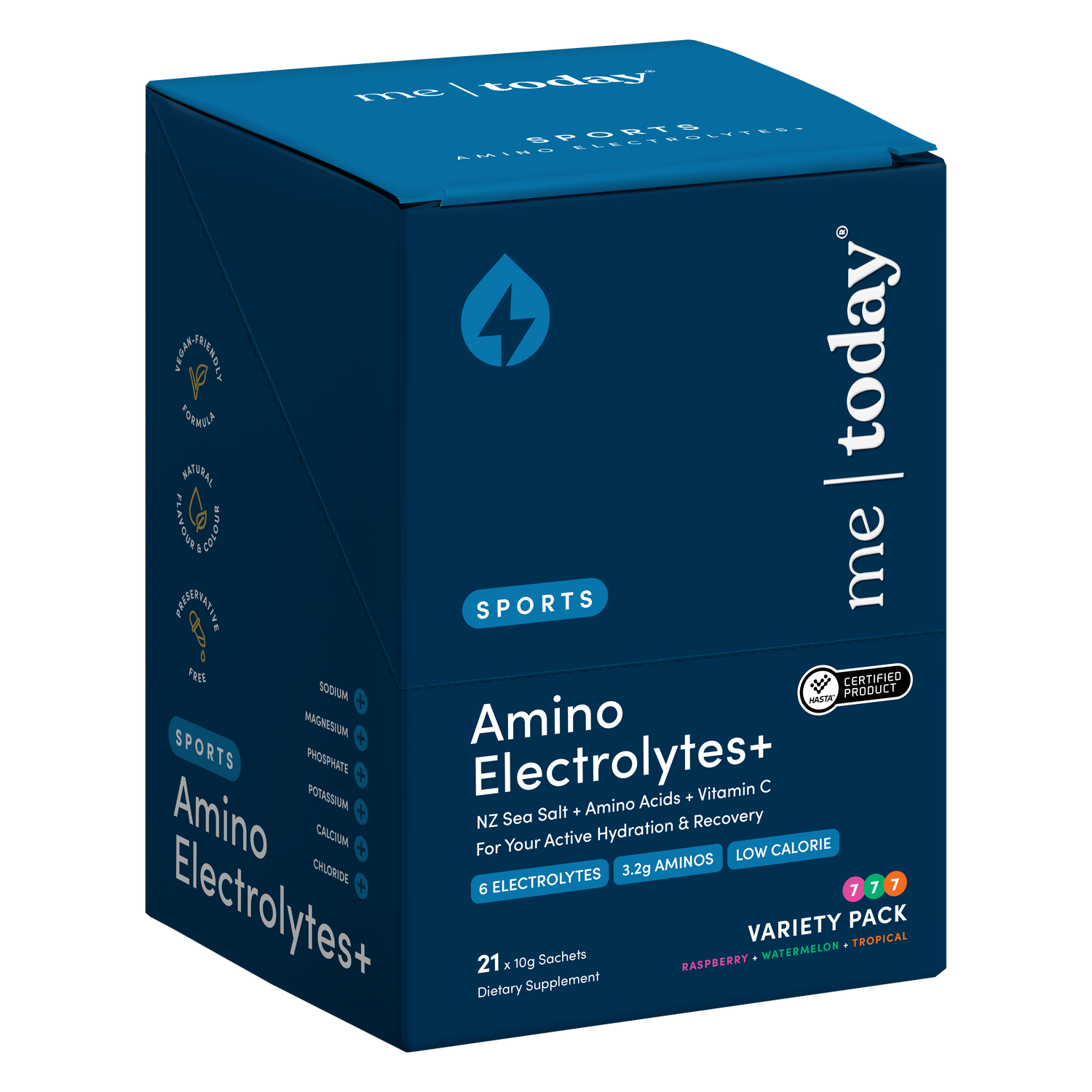 Me Today Sports Amino Electrolytes+ Variety 21x10g 210g