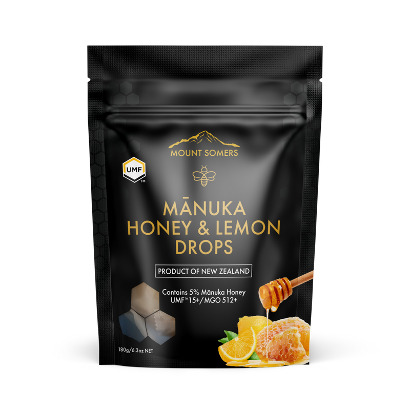 Mt Somers UMF 15+ M/Hon Drp wLmn180g