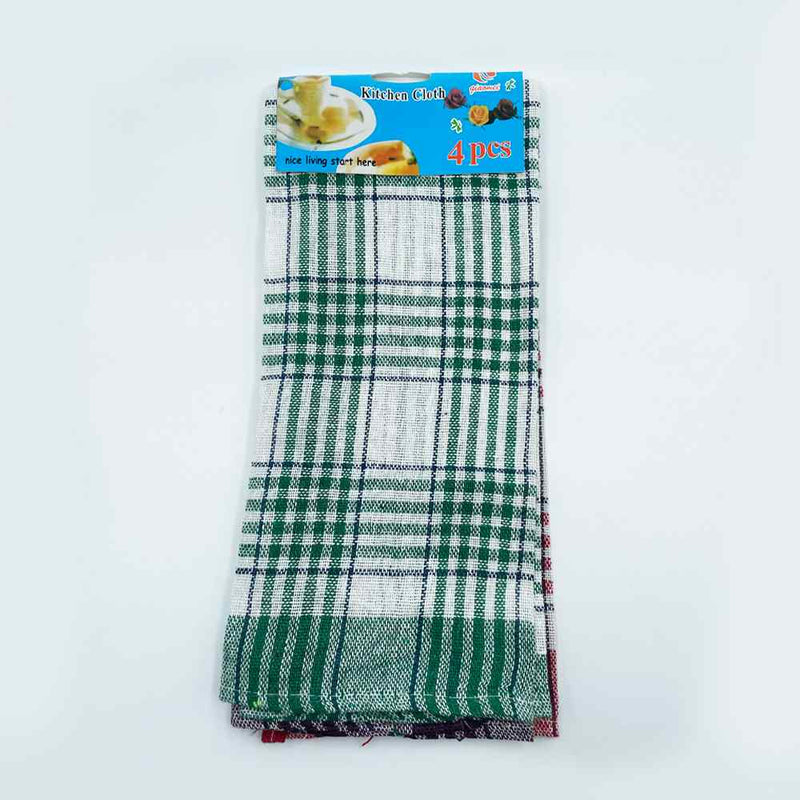 HB&Co Multi Tea Towels Set 4pk