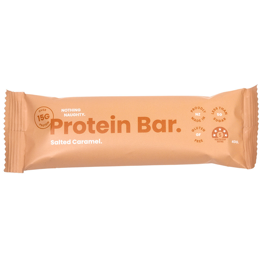 Nothing Naughty Protein Bar 40 g - Salted Caramel