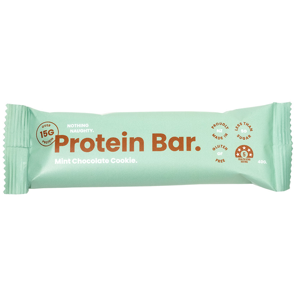 Nothing Naughty Protein Bar 40 g - Mint Chocolate