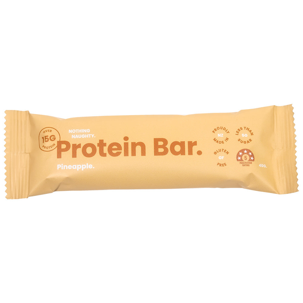 Nothing Naughty Protein Bar 40 g - Pineapple