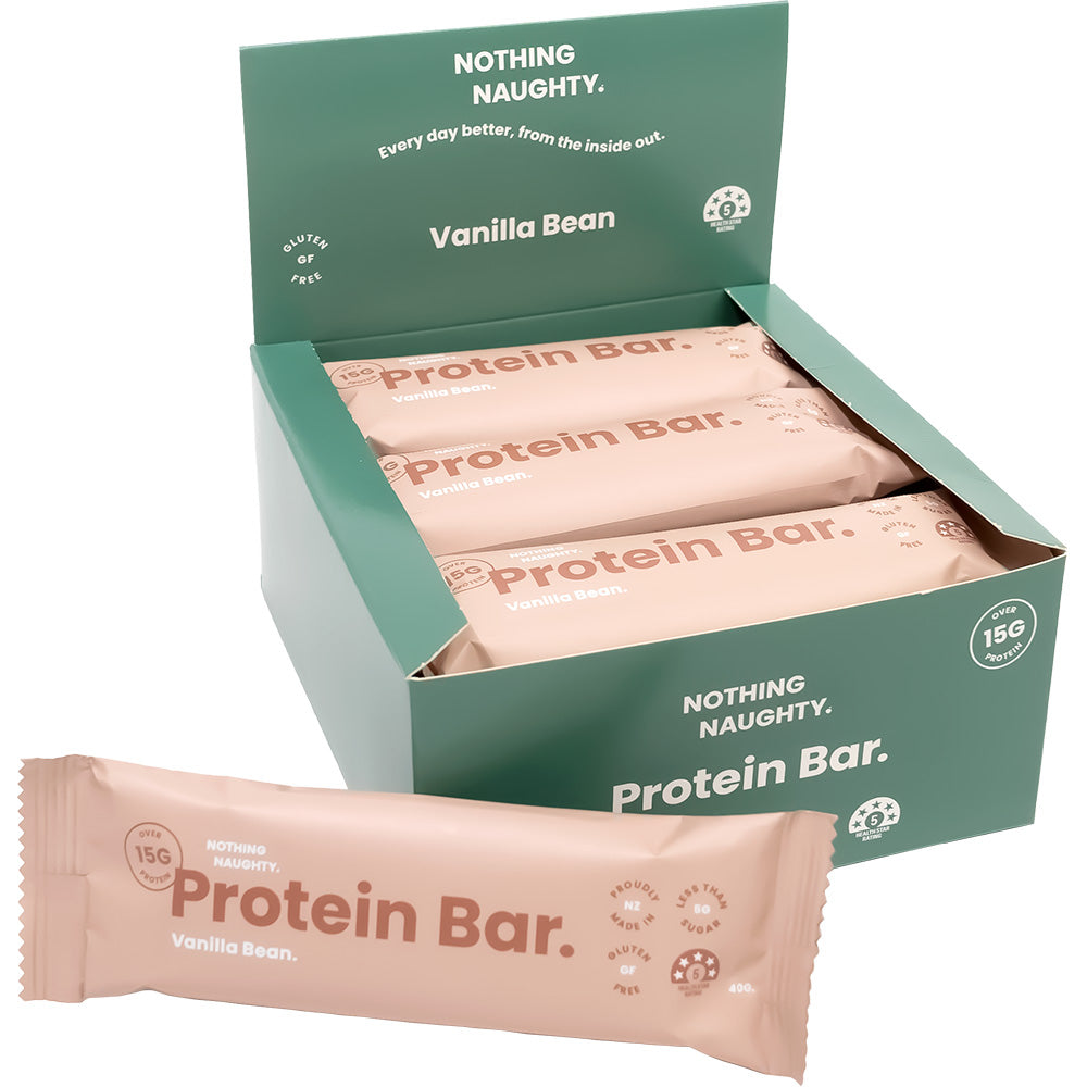 Nothing Naughty Protein Bar 40 g Vanilla Bean