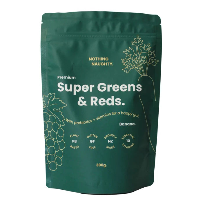 NN Sup Grn & Reds Banana Flav 300g