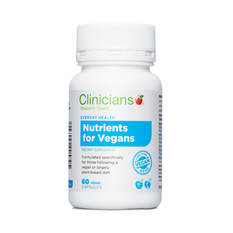 Clinicians Nutrients for Vegans 60s