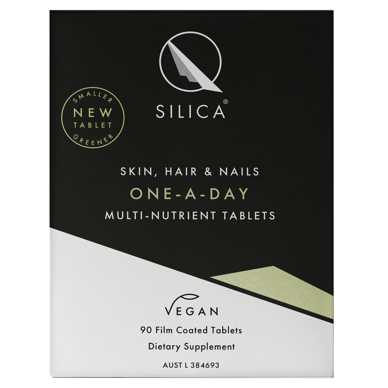 Qsilica One-A-Day Silica Hair Skin Nail 90 Tabs