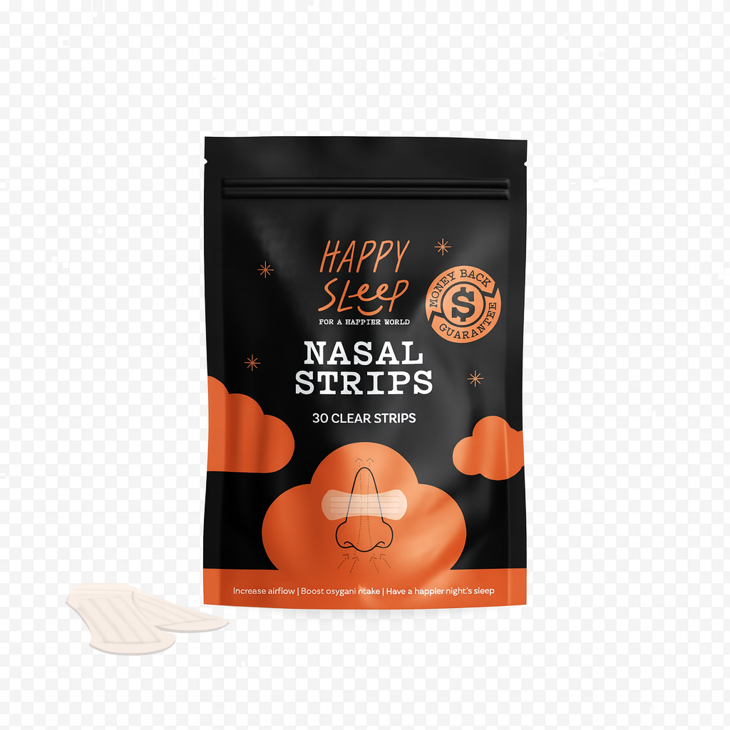 Happy Sleep Nasal Strips  - Clear