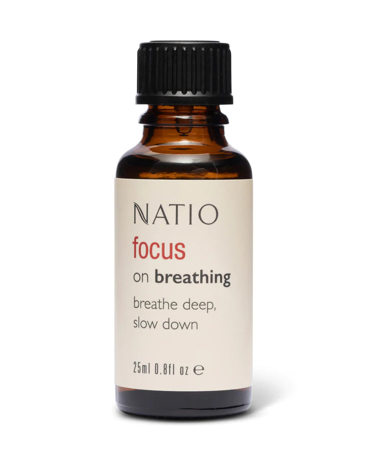 NATIO Focus On Breathing Pure Essential Oil Blend 25ml