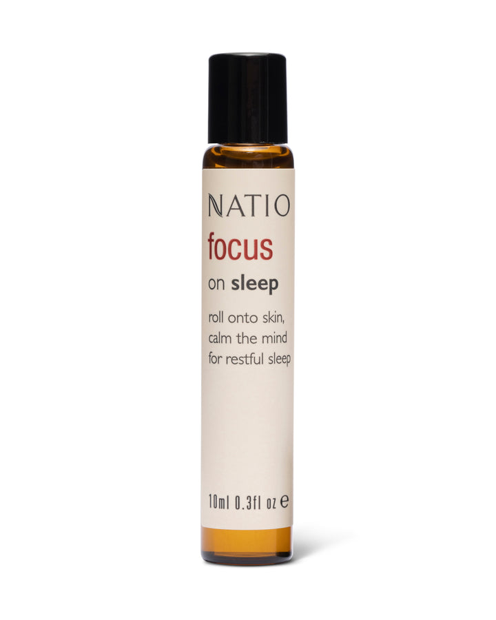 Natio Focus On Sleep Pure Essential Oil Blend Roll On 10ml