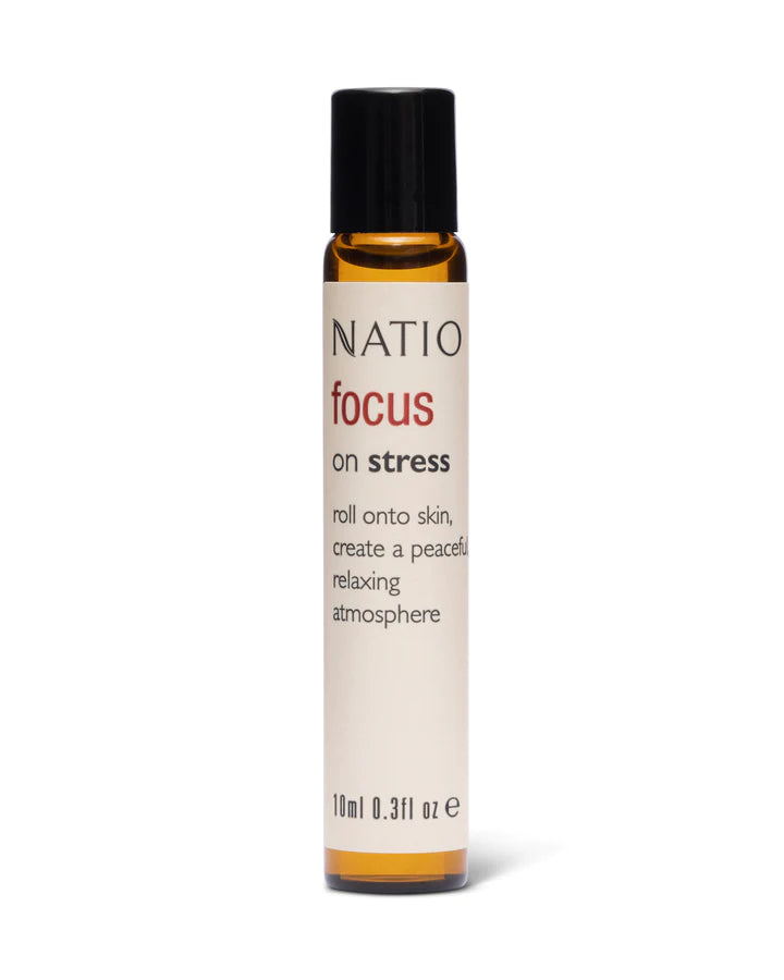 NATIO Focus On Stress Roll-On Essential Oil 10ml
