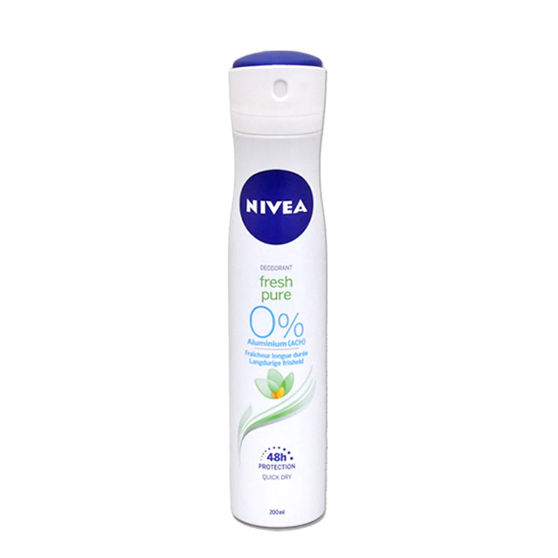 Nivea Deodorant Fresh Pure 0% Aluminium  200ml