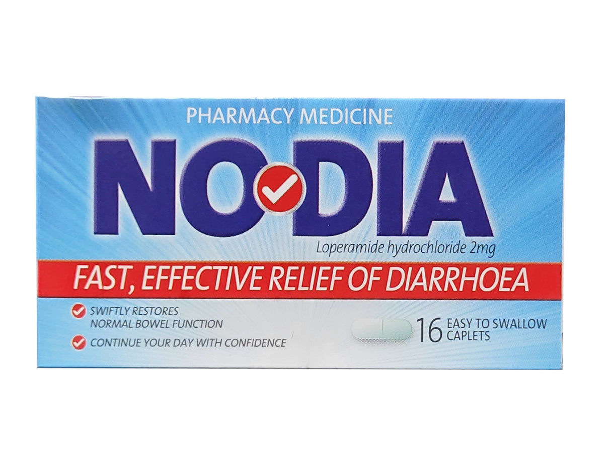 Nodia Loperamide Hcl 2mg Caps 16s