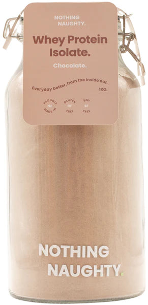 Nothing Naughty Whey Protein Isolate Chocolate 1 kg