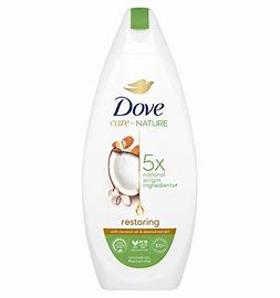 DOVE CareByNat Restoring Coconut & Almond Shower Gel 225ml