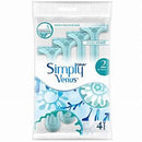 GILLETTE SIMPLY VENUS DISPOSABLE RAZOR 4pk