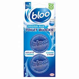 Bloo Toilet Block Twin Blue