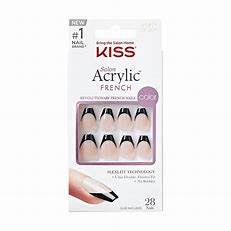 KISS Salon Acrylic French Col Flamed