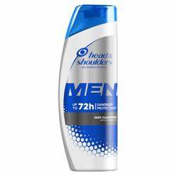 Head & Shoulders Men Shampoo Deep Cleansing with Charcoal 400ml
