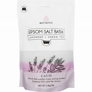 Bathefex Epsom Salt Bath Lavender and Green Tea 1.4 kg