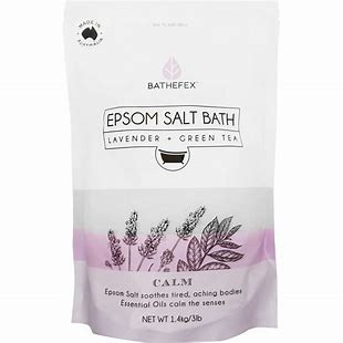 BATHEFEX Epsom Salt Bath Lavendar and Green Tea 1.4kg