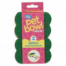 DISHMATIC Pet Bowl Sponge (R) 2pk