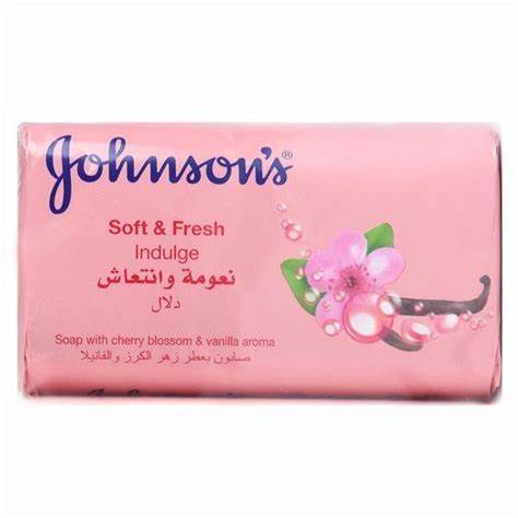 Johnsons Soft & Fresh Soap Bar Indulge 125g