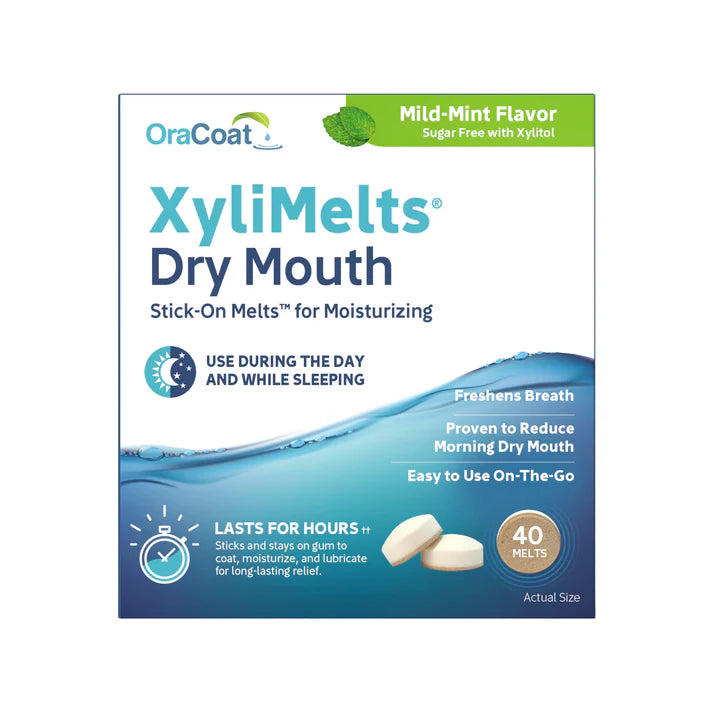 Oracoat Xylimelts Mild Mint 40 Pack