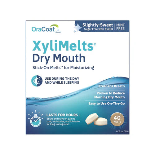 Xylimelts Dry Mouth Moist Disc 40pk