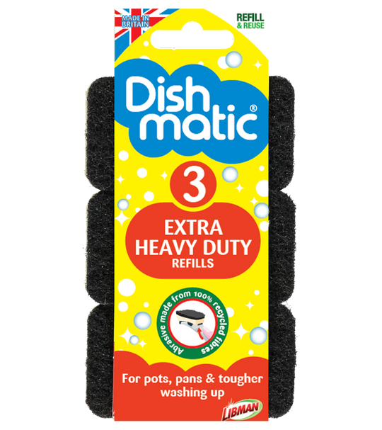 Dishmatic Extra Heavy Duty (R) 3pk