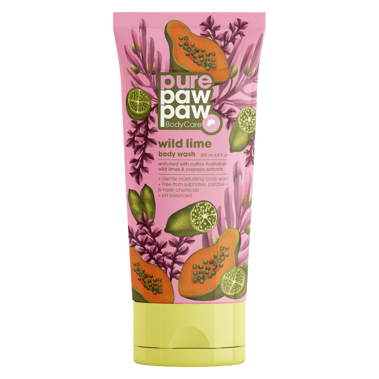 PURE PAW PAW BC Wild Lime Wash 200ml