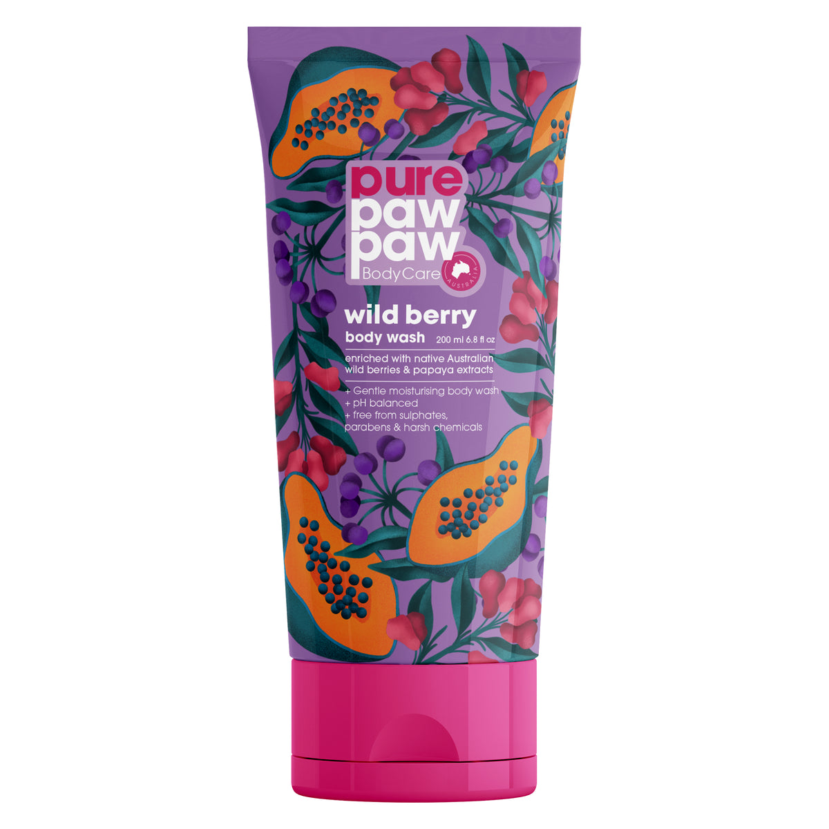 PURE PAW PAW BC Wild Bry Wash 200ml