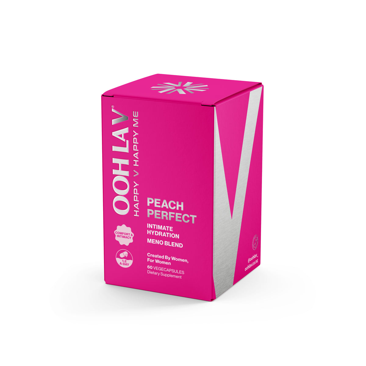 Ooh La V Peach Perfect 60 Vege Capsules