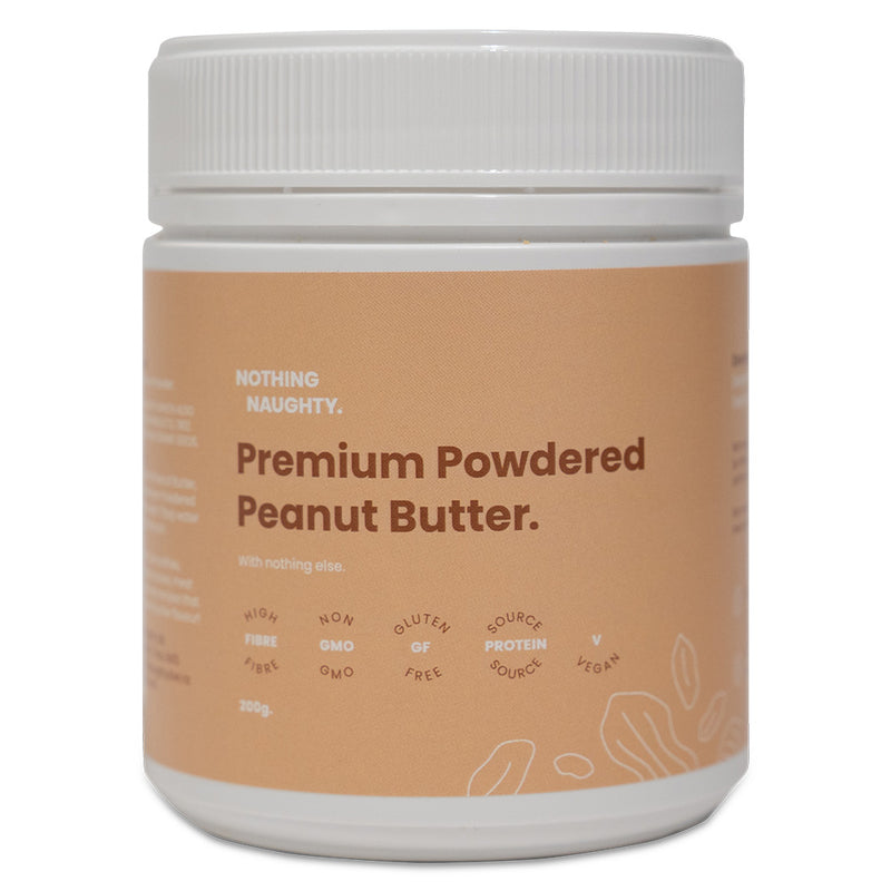 Nothing Naughty Peanut Butter Powder 200g