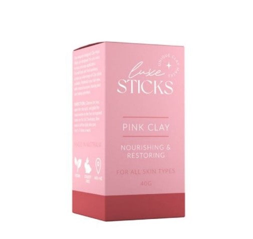 LuxeSticks Pink Mineral Clay
