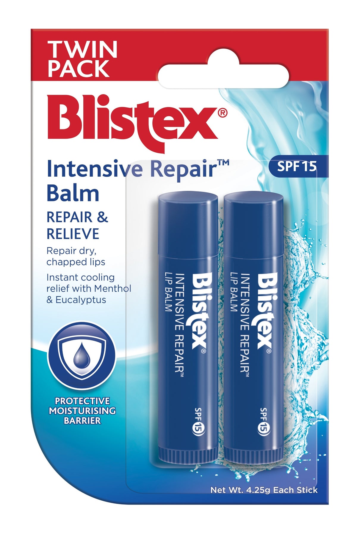 Blistex Intensive Repair Balm Twin Pack
