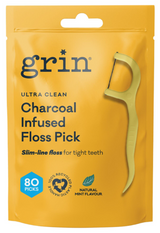 Grin Ultra Clean Floss Picks 80pk Bag