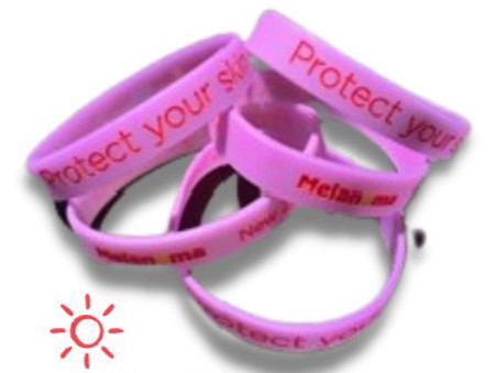 Melanoma NZ UV Band Child Clear (1 each)