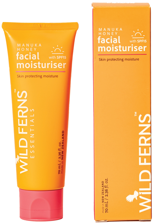 Wild Ferns Essentials Manuka Honey Facial Moisturiser SPF15 70ml