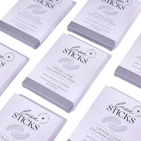 LuxeSticks Crystal Clear Collagen Eye Mask