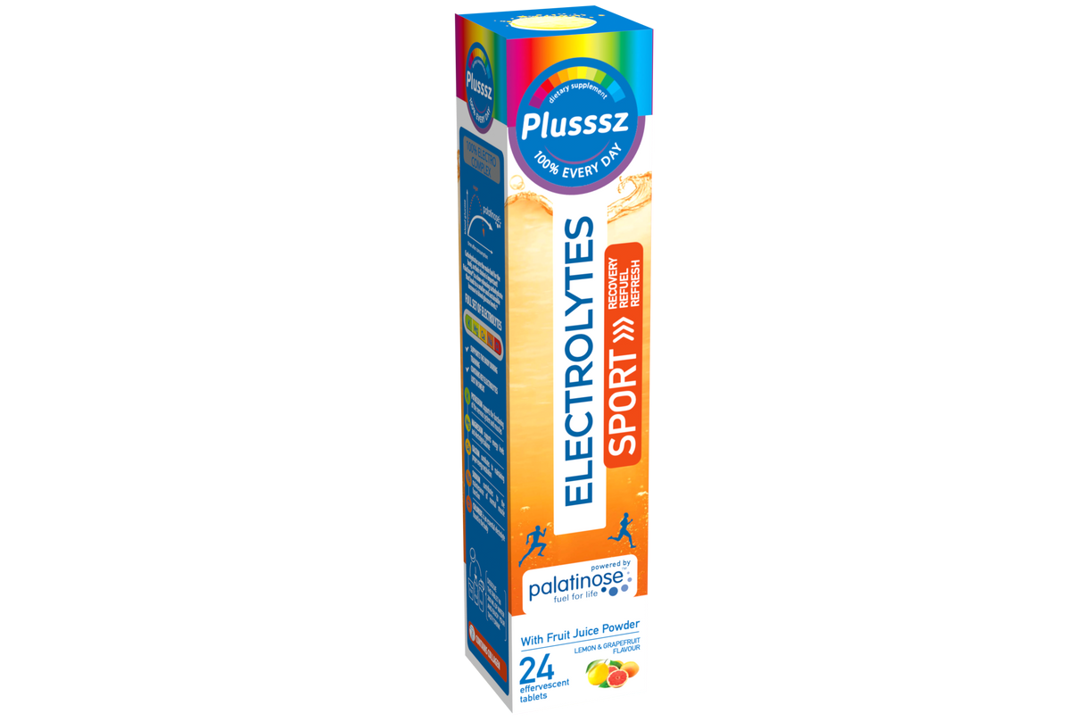PLUSSSZ Electrolyte Sport Effervescent Tabs 24pk