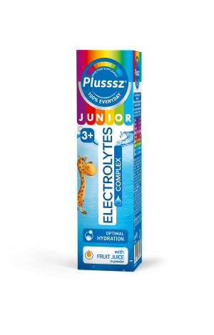PLUSSSZ Electrolytes Junior Effervescent Tabs 20pk