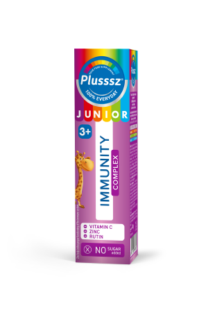PLUSSSZ Immunity Junior Effervescent Tabs 20pk