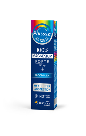 PLUSSSZ Magnesium Forte Effervescent Tabs 20pk