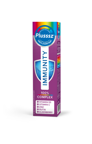PLUSSSZ Immunity Effervescent Tabs 20pk