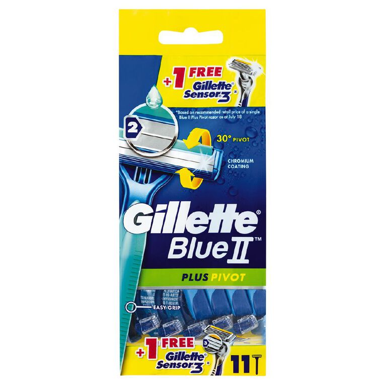 Gillette Blue II Disposable Razors 10pk