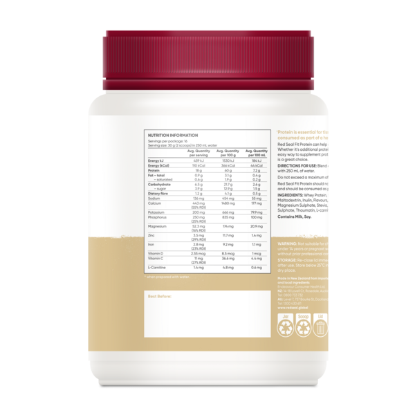 Red Seal Fit Protein Vanilla 500g