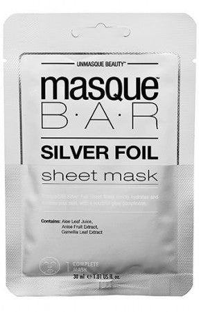 masque BAR Foil P/O Mask Sachet Silver 1s