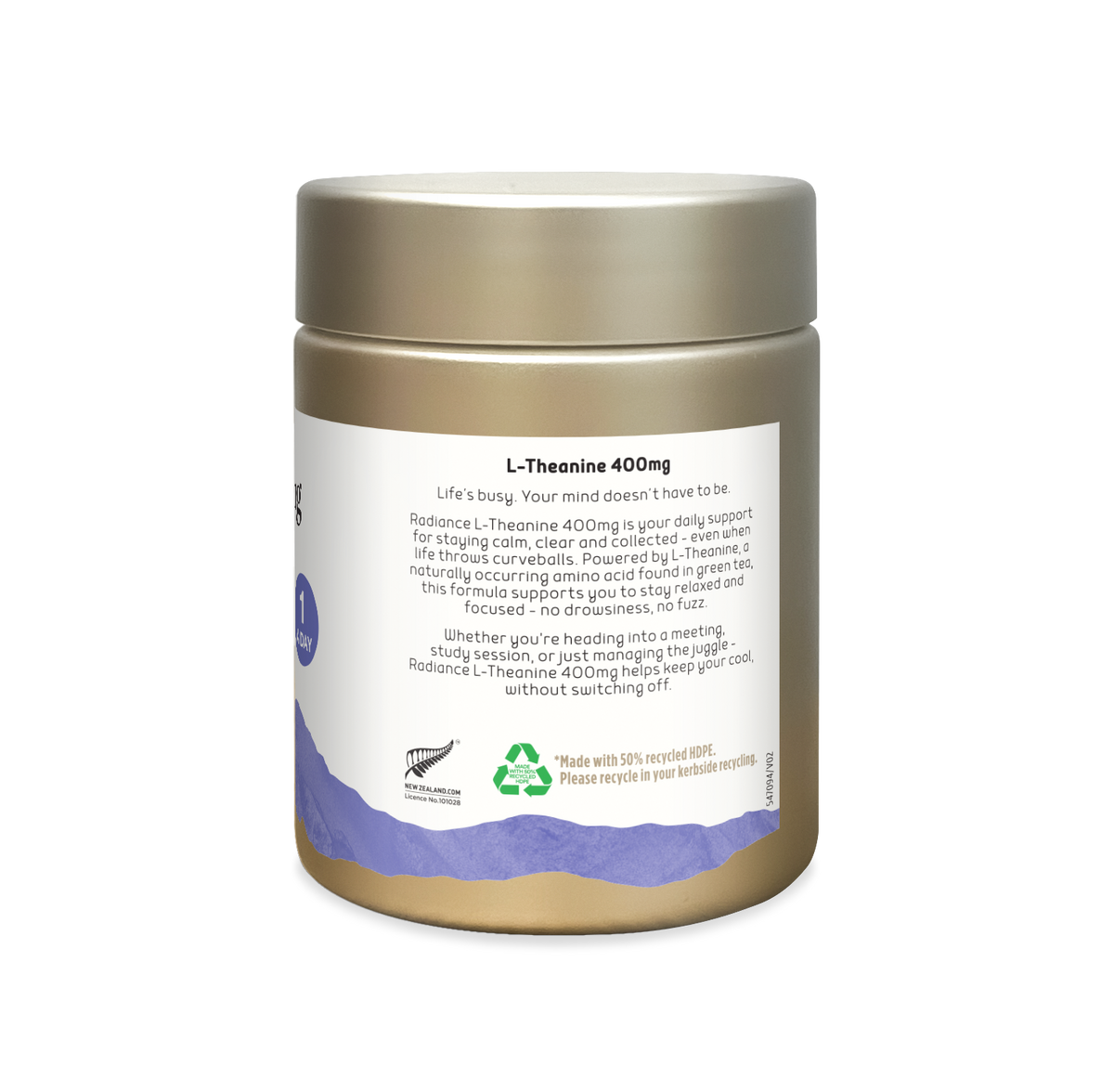Radiance L-Theanine 400mg